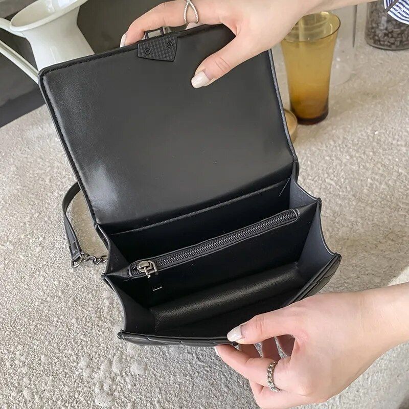 Luxury Bag Handbag Rhombic Crossbody Chain Messenger Shoulder Bag 20*7*14 CM 1PC
