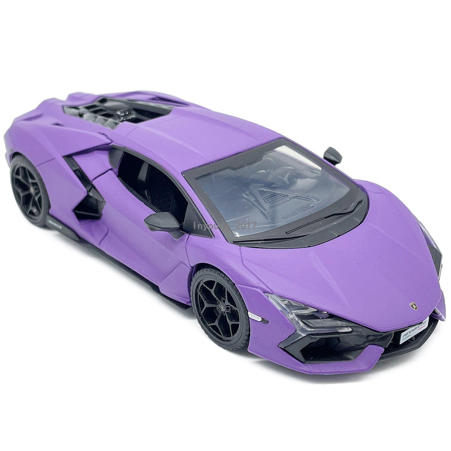 1:32 Lamborghini Revuelto Model Car Diecast Toy Vehicle Toys for Kids Purple