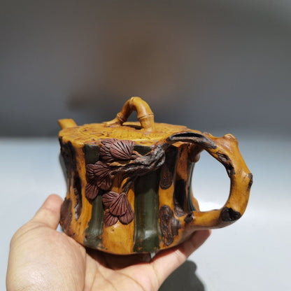 Vintage Chinese Yixing Purple Clay Teapot Zisha Ceremony Fashion Gift Teaware