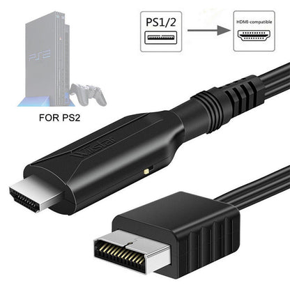 Audio Video 1080P Converter Cable For PS1/For PS2 to HDMI Adapter Game Console