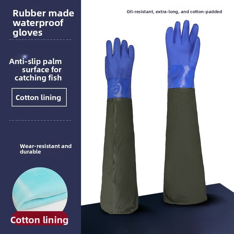 27"29"Car wash special long sleeved gloves, wear-resistant and elongated -1 pair