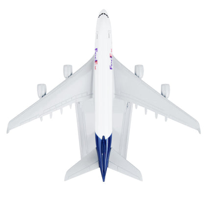 Airplane 16Cm Model For Federal Express A380 1:400 Aircraft Kits Collection/Gift