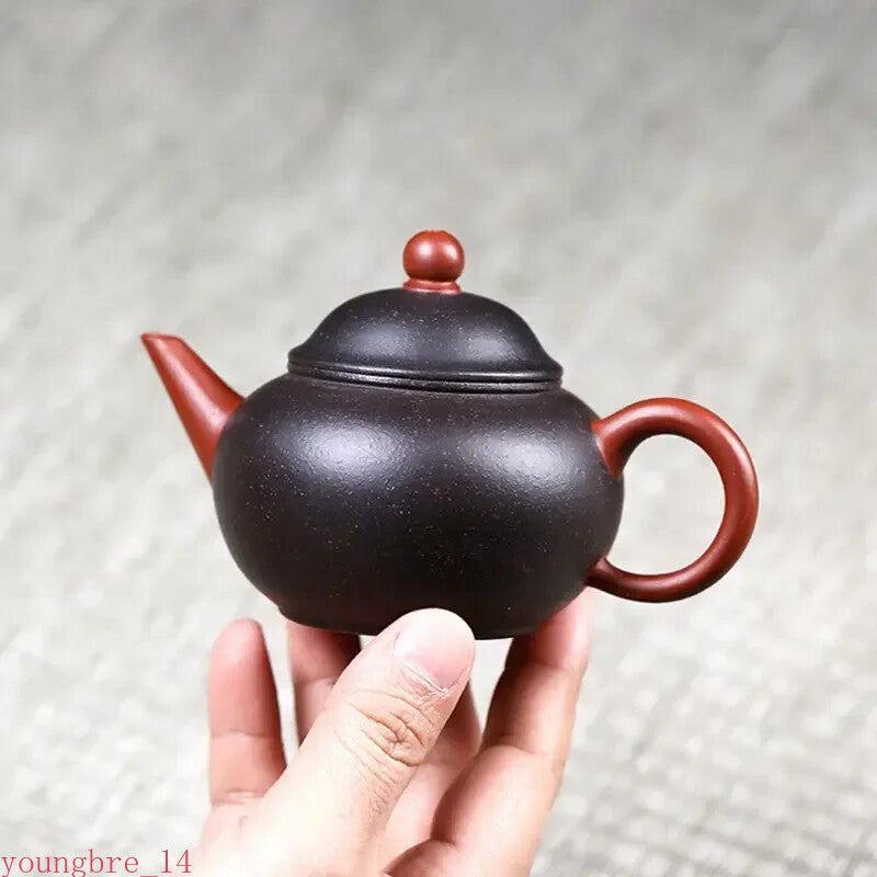 Yixing Purple Clay Teapots Handmade Tea Pot Black Gold Purple Sand Kettle