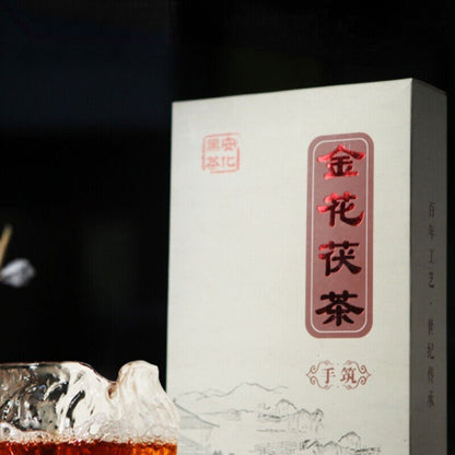 12 Years 1000g Premium Black Tea Handmade Organic Brick Tea Fu Heicha Green Food