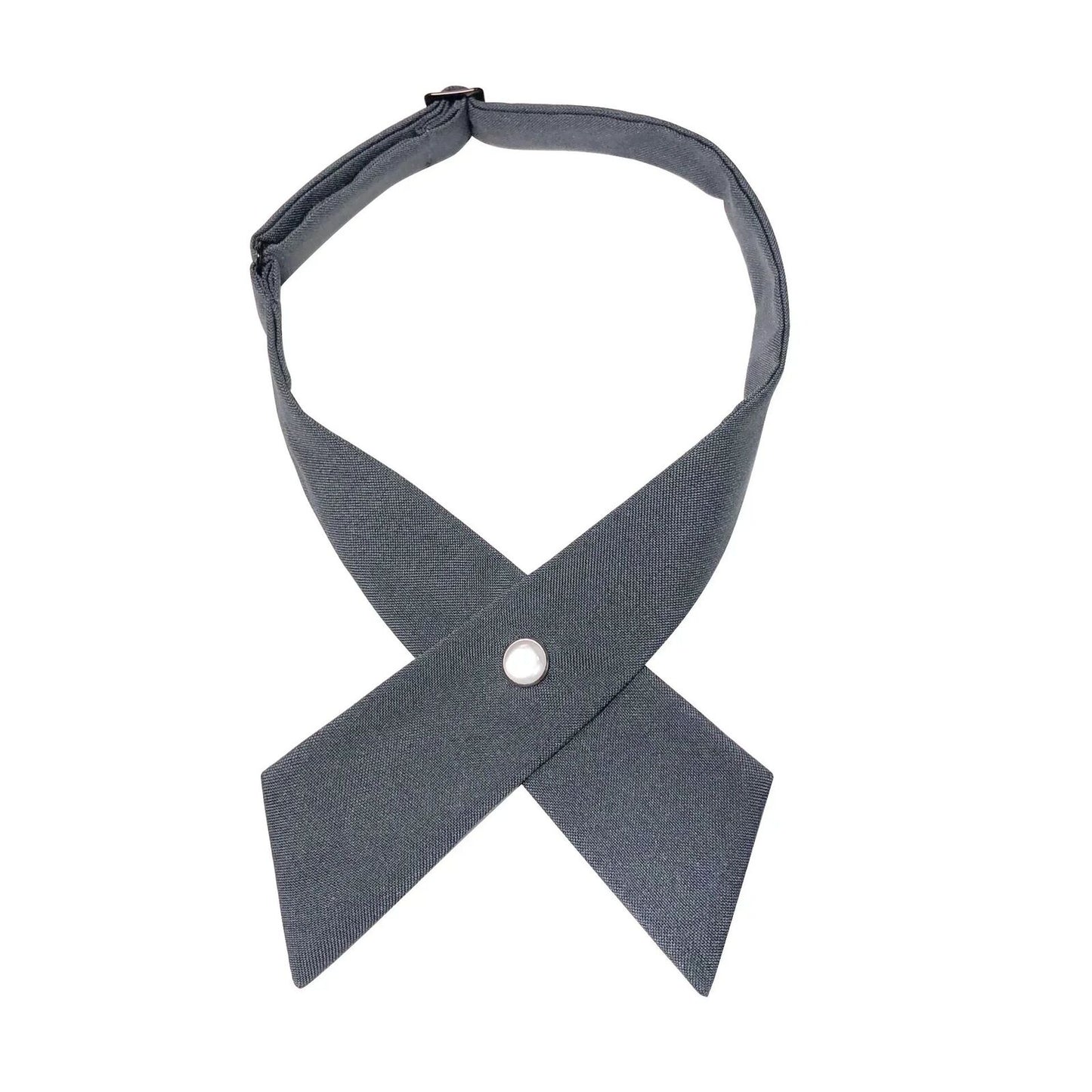 Women Criss Cross Bow Ties Fashion Solid Detachable Collars Apparels Accessories