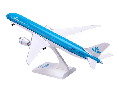 32CM 1:200 Risesoon KLM Boeing 787-9 Passenger Aircraft ABS Plastic Plane Model