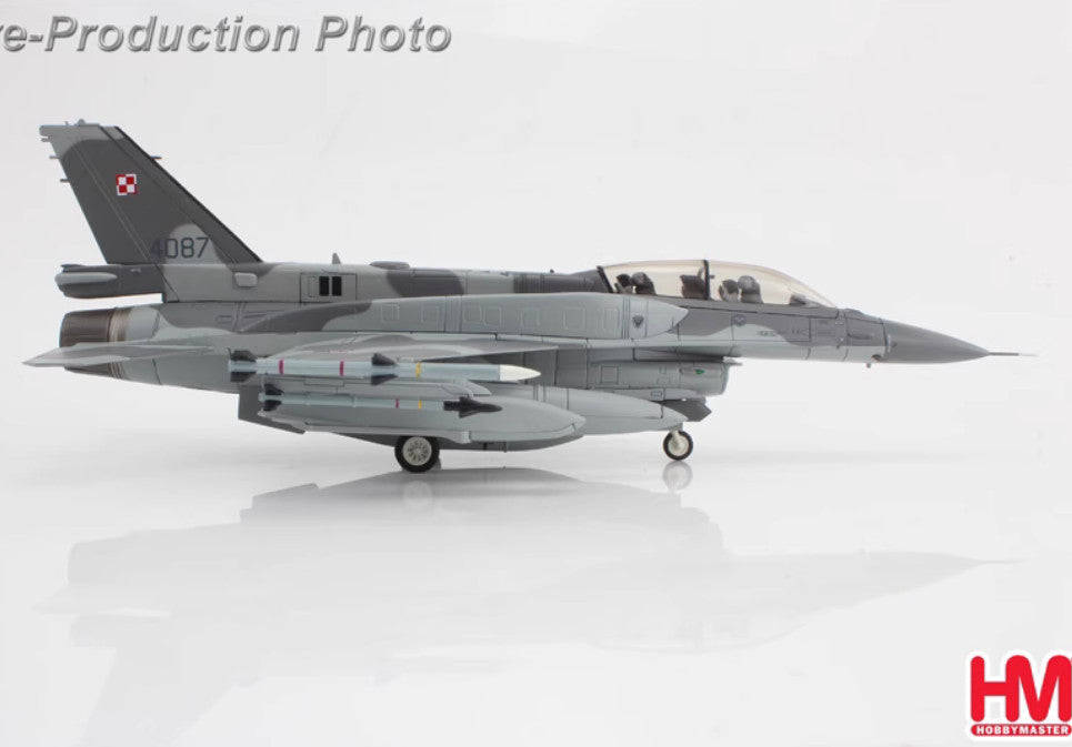 1:72 HM F-16D Polish Air Force Alaska, 2012 Fighter Diecast Aircraft Plane Model