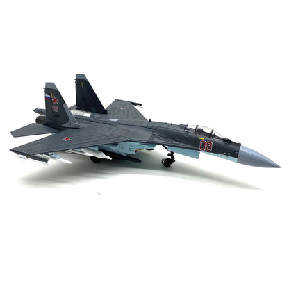 1: 100 Russian Su 35 Super Side Position SU 35 Fighter Alloy Model