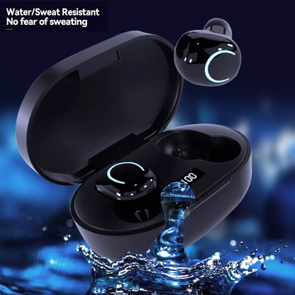 Bluetooth 5.2 Earbuds Waterproof Stereo Sport Wireless Headphones in Ear Headset