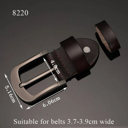Men Belt Head Alloy Replacement Parts Jeans Waistband DIY Craft Sewing Accessory