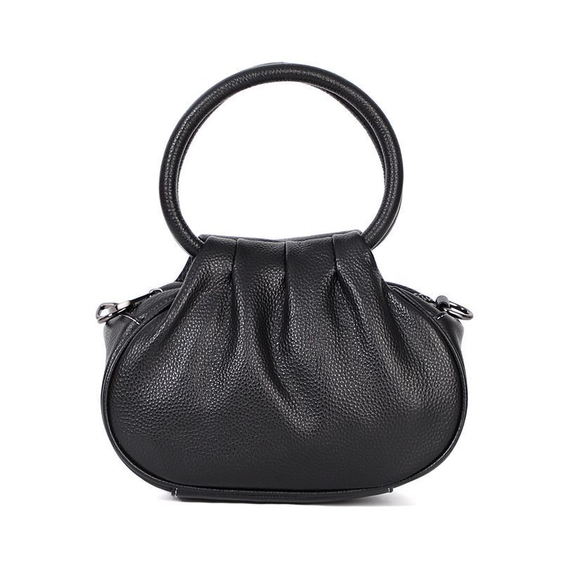 Genuine Leather Messenger Bag Elegant Hobos Small Tote Bags 22*16*10 CM Purse
