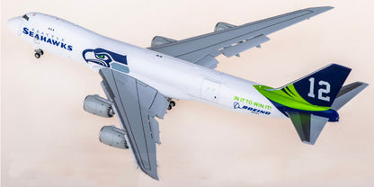 1:400 Hxmodels Boeing 747-8F B631007F N841BA Passenger Diecast Airplane Model