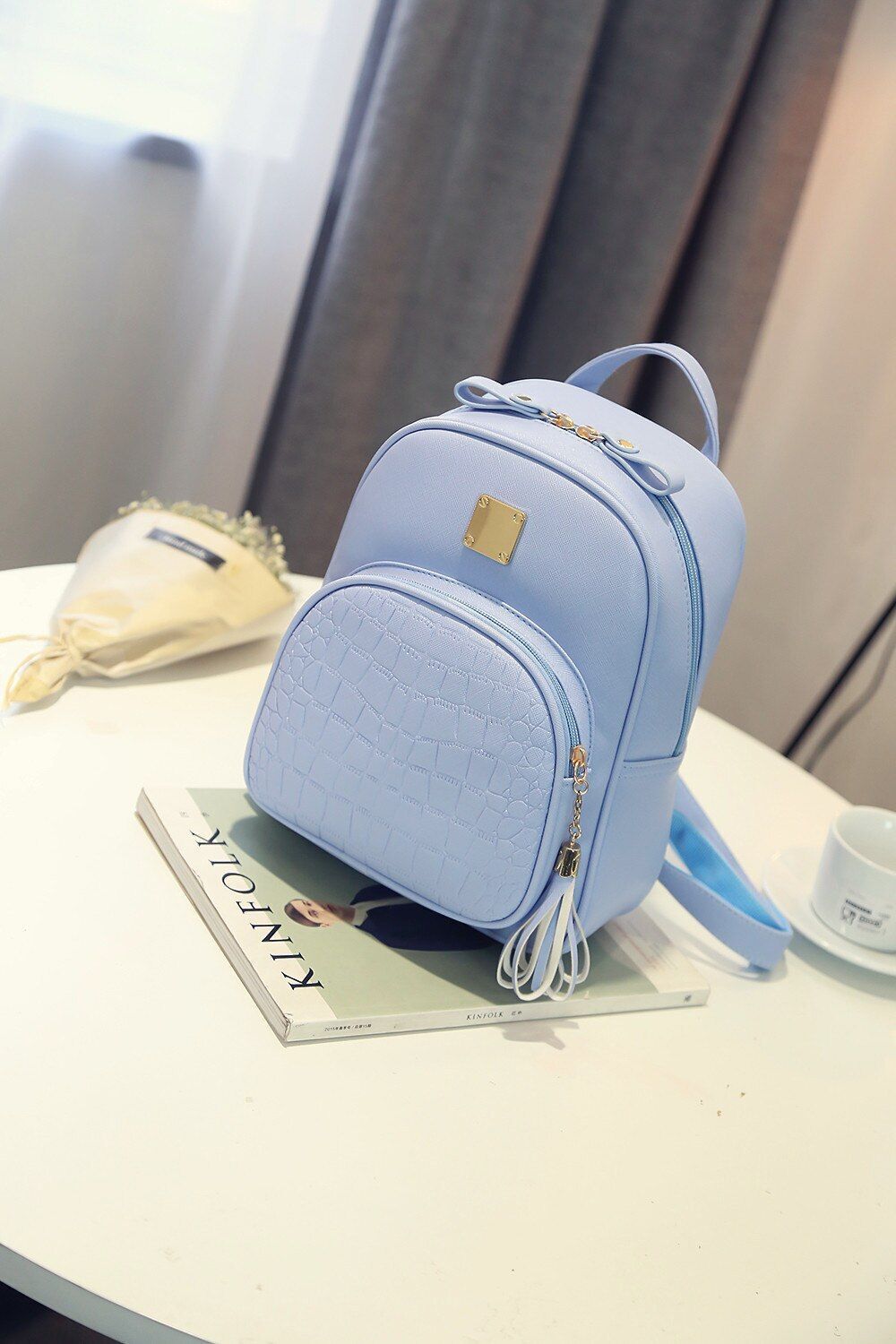 Backpack Fashion Summer Versatile College Casual Bags Traveling Purses Polyester