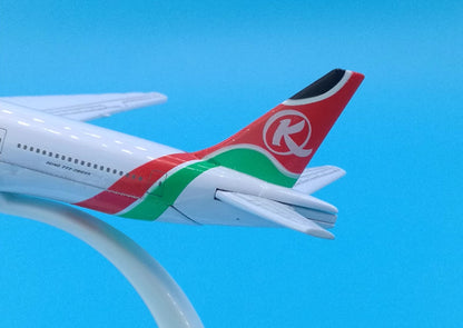 16cm Kenya Airways BOEING 777 Passenger Airplane Diecast Aircraft Plane Model