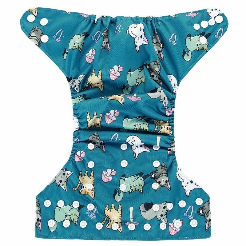 Cloth Diapers Reusable Adjustable Baby Nappies Washable Newborn Training Pants