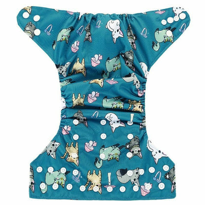 Cloth Diapers Reusable Adjustable Baby Nappies Washable Newborn Training Pants