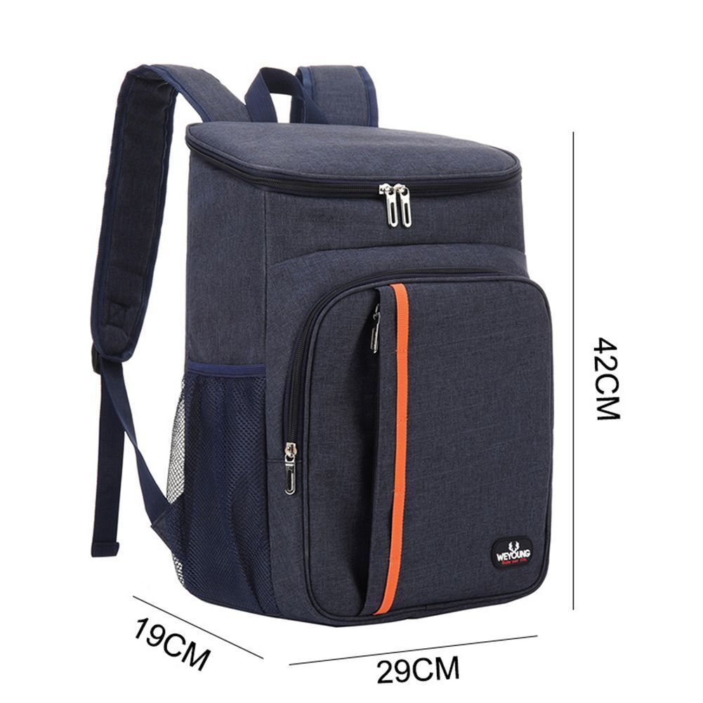 18/24l Thermal Cooler Backpack Large Capacity Camping Cooler Bag Waterproof Kit