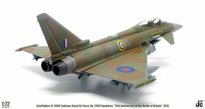 1:72 JC Wing EuroFighter EF-2000 Tyuhoon, Boyal Air Force Fighter Diecast Model