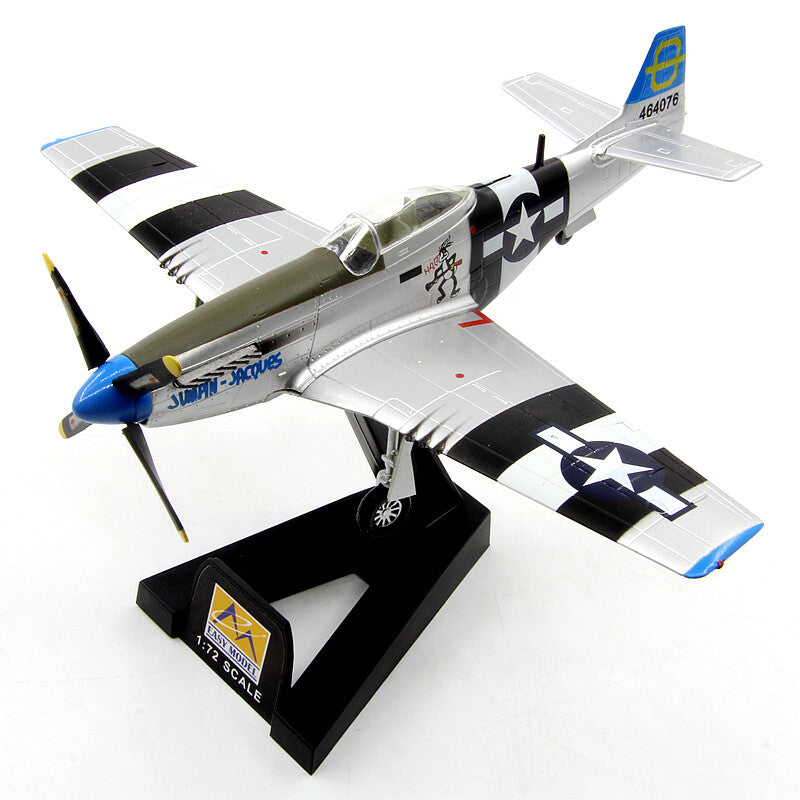 1/72 US Land Aviation P-51D Mustang Fighter Aircraft Model 5th Squadron P51