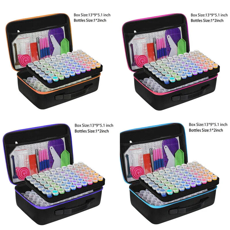 Diamond Painting Tools Kits Diamond Paint Container Storage Box Handbag