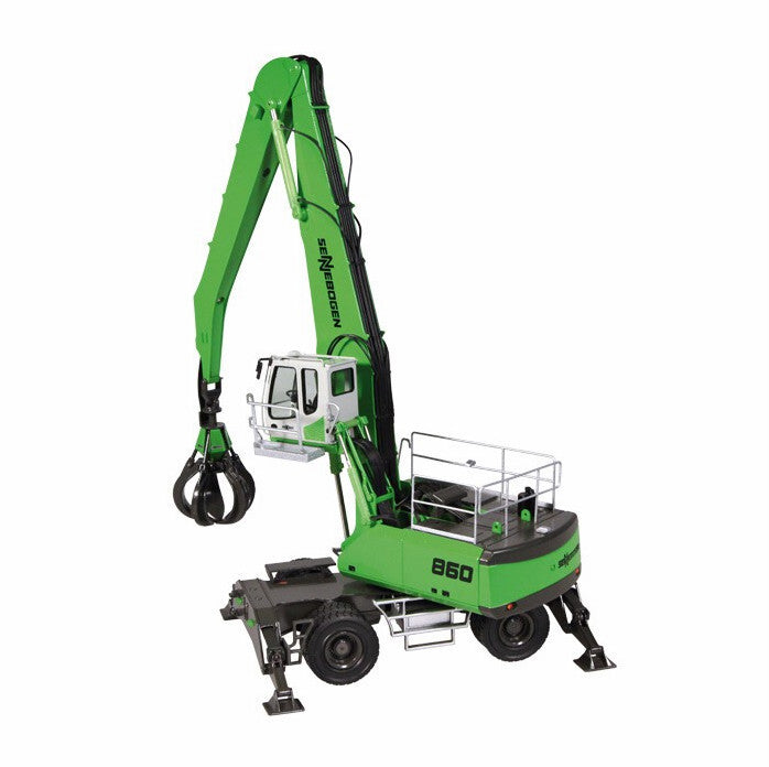 1:50 NZG SENNEBOGEN 860 Material Grabber Construction Machine Diecast Model