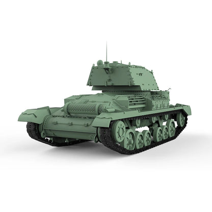 SSMODEL 48560 1/48 25mm Military Model Kit British A9 Cruiser MkI Light Tank