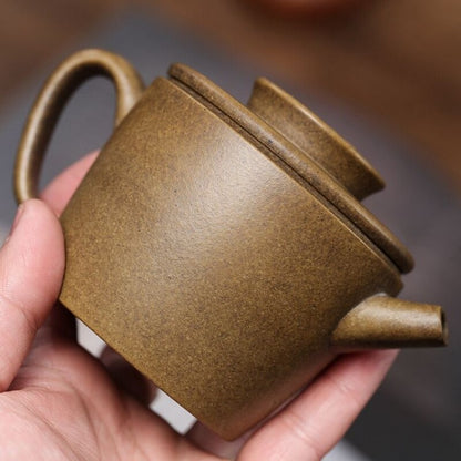 Chinese Tea Pot Hand Carved Junlun Pot Real Yixing Zisha Clay Kungfu Tea Pot New
