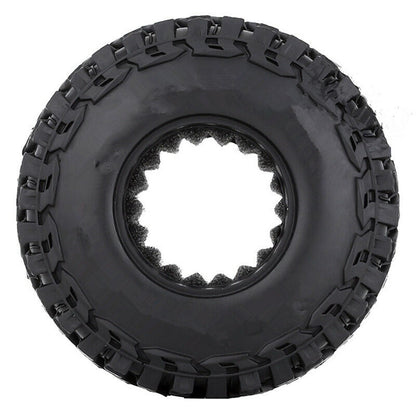 4Pack 1.0" Rubber Wheel Tires Tyres For Axial SCX24 Gladiator C10 1/24 RC Car