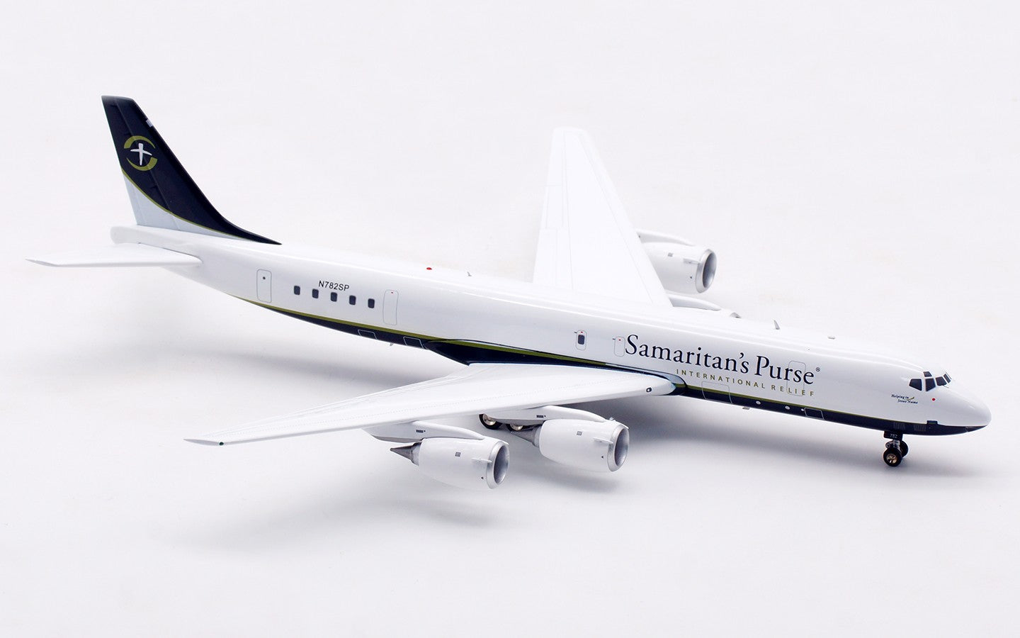 1:200 InFlight Samaritan's Purse DC-8-72CF Airplane Diecast Aircraft Model