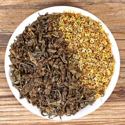40g Clove Osmanthus Healthy Herbal Tea Dingxiangguihua Cha Organic Qingrun Tea