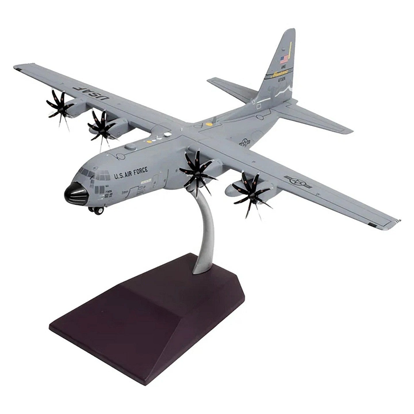 1:200 Geminijets USAF Lockheed C-130H Passenger Airplane Diecast Model