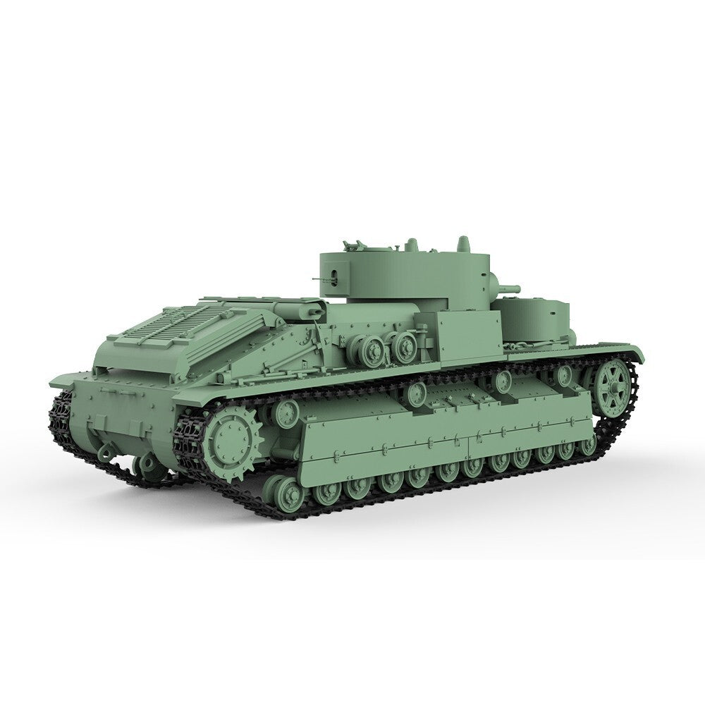SSMODEL SS72583 1/72 25mm Military Model Kit Soviet T-28 1938 Medium Tank