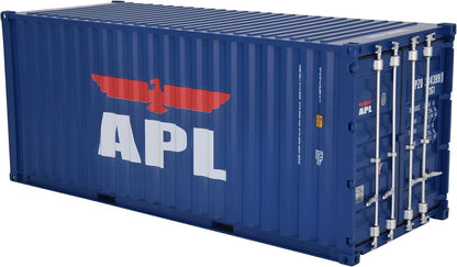 1:20 APL Shipping Container Model Abs Resin & Wood Toy Home Decoration Gift