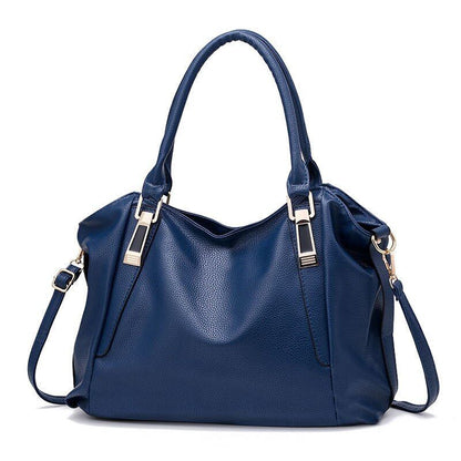 Ladies Leather Hobo Handbag Tote Shoulder Bag Slouchy Soft PU Bag Designer