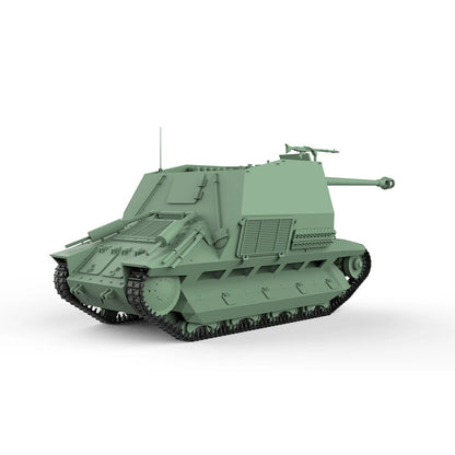 SSMODEL SS72656 1/72 25mm Military Model Kit France FCM 36 PAK40 Tank Destroyer