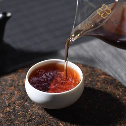 357G 2008 Yunnan Pu'er Tea Cake Ancient Tree Qizi Cake -