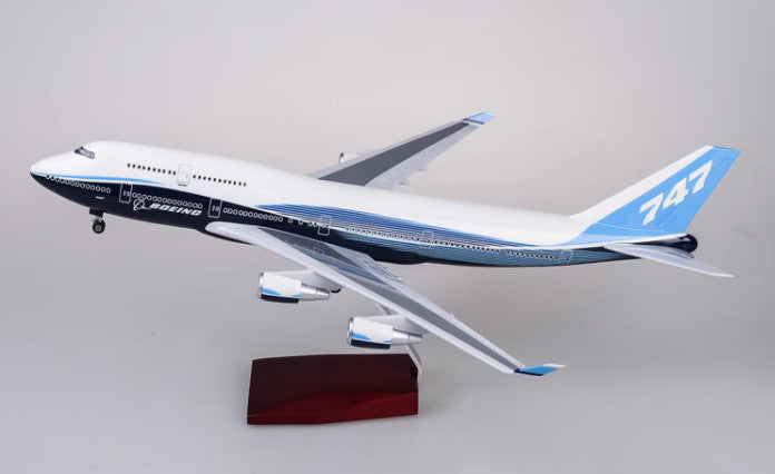 47CM 1:150 BOEING 747-400 Airplane Landing Gears Resin Aircraft Aeroplane Model