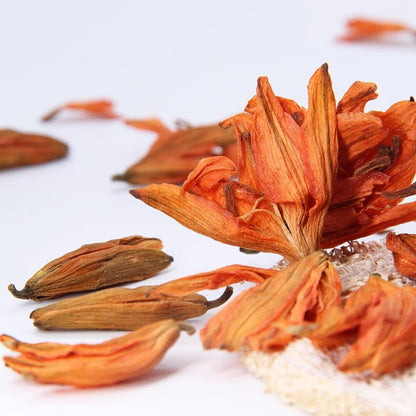 Natural Lily Flower Tea Dried Lily Herbal Tea Blooming Flower Tea 1.75oz/50g