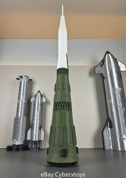 1:200 Scale CCCP N1 Landing Moon Rocket Model Finished Painted Product