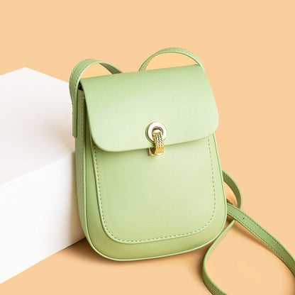 Genuine Leather Shoulder Bags Mini Crossbody Bag Fashion Cowhide Purses Square