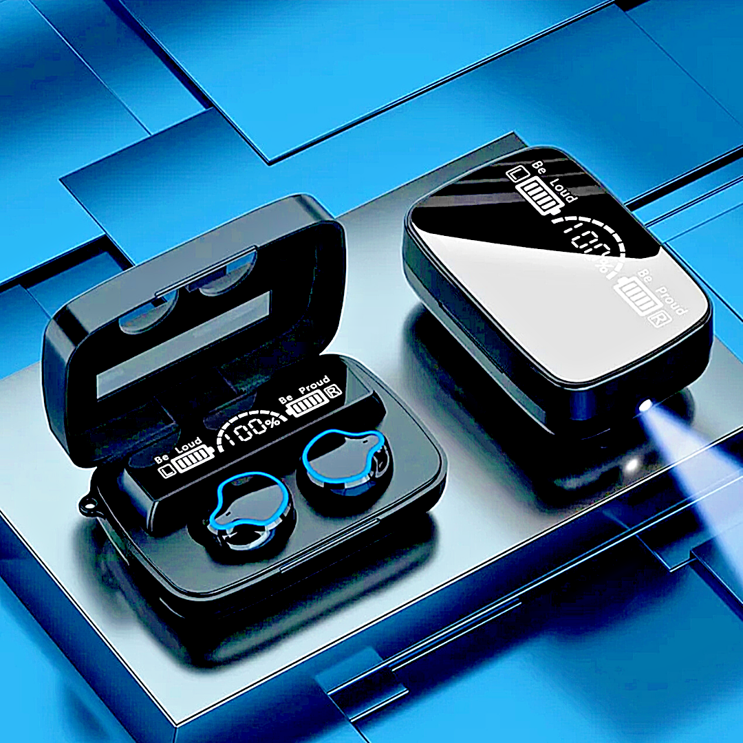 Audifonos Bluetooth Inalambricos Auriculares Con linterna&espejo para Telefonos