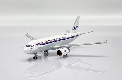 1:400 JC Wings SAS AIRBUS A319 Passenger Airplane Diecast Aircraft Plane Model