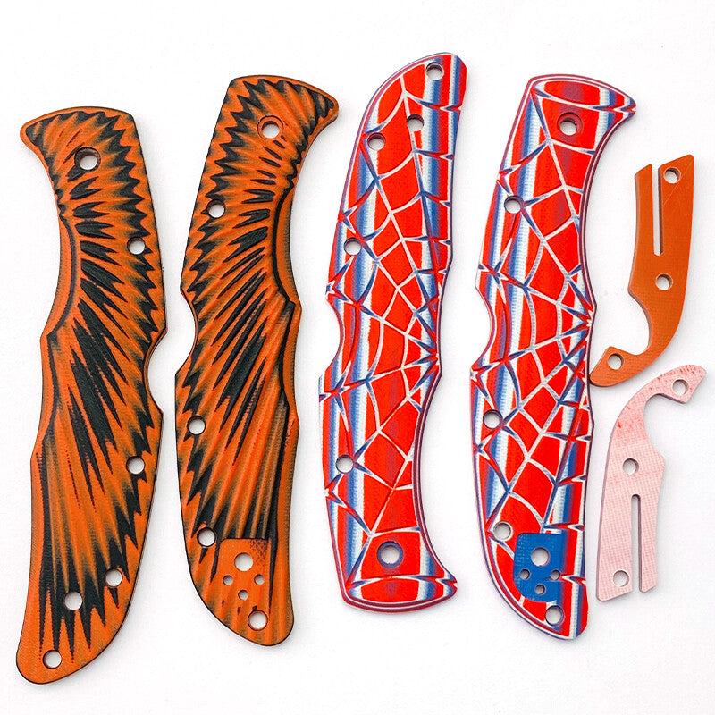 New G10 Blade Handle Scales for Spyderco Endura 4 C10