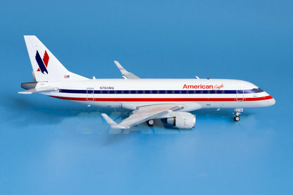 1:200 GeminiJets American Eagle Embraer ERJ-170-1000STD Airplane Diecast Model