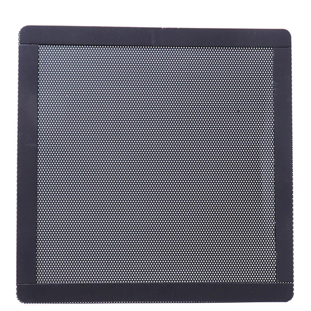PC Case Dust Filter Mesh Black PVC Cooling Fan Computer Guard Cover Horn Net Kit