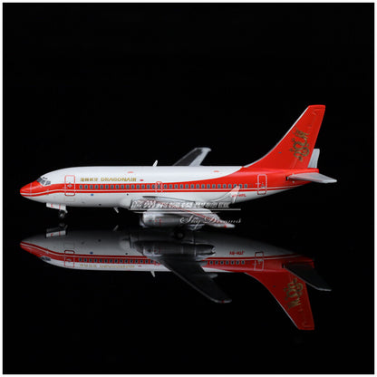 1:400 JC Wings Dragonair Boeing 737-200 Passenger Plane Diecast Aircraft Model