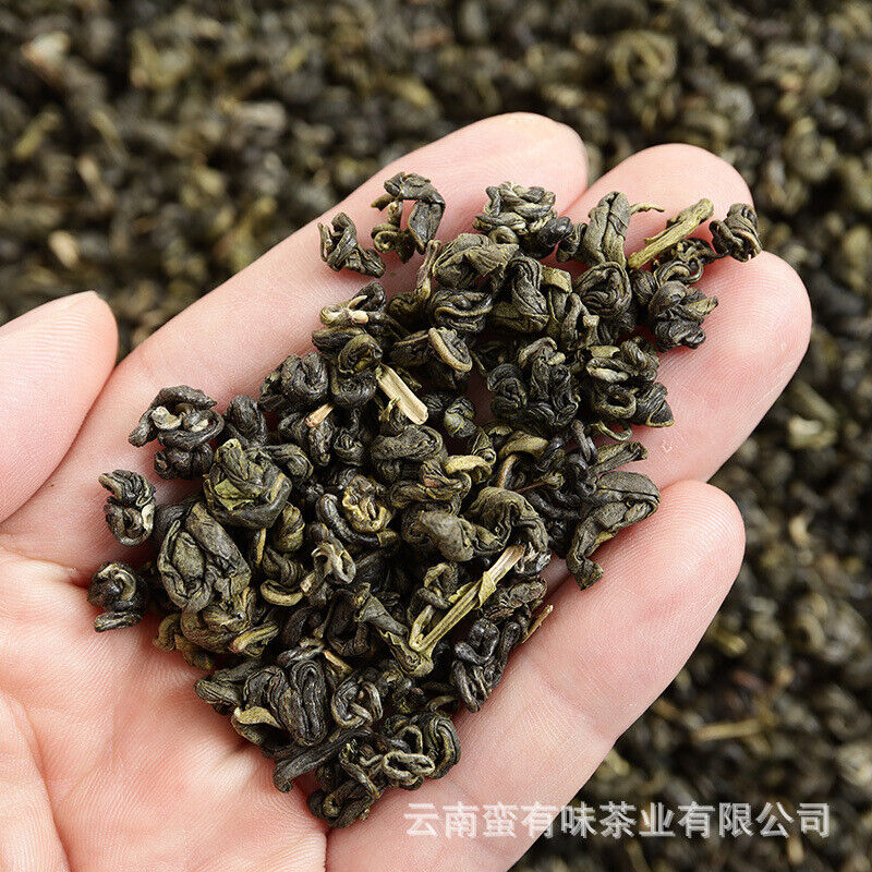 500g Bag Yunnan Yunnan Green Tea Puerh Tea Bi Luo Chun One Bud and Two Leaves