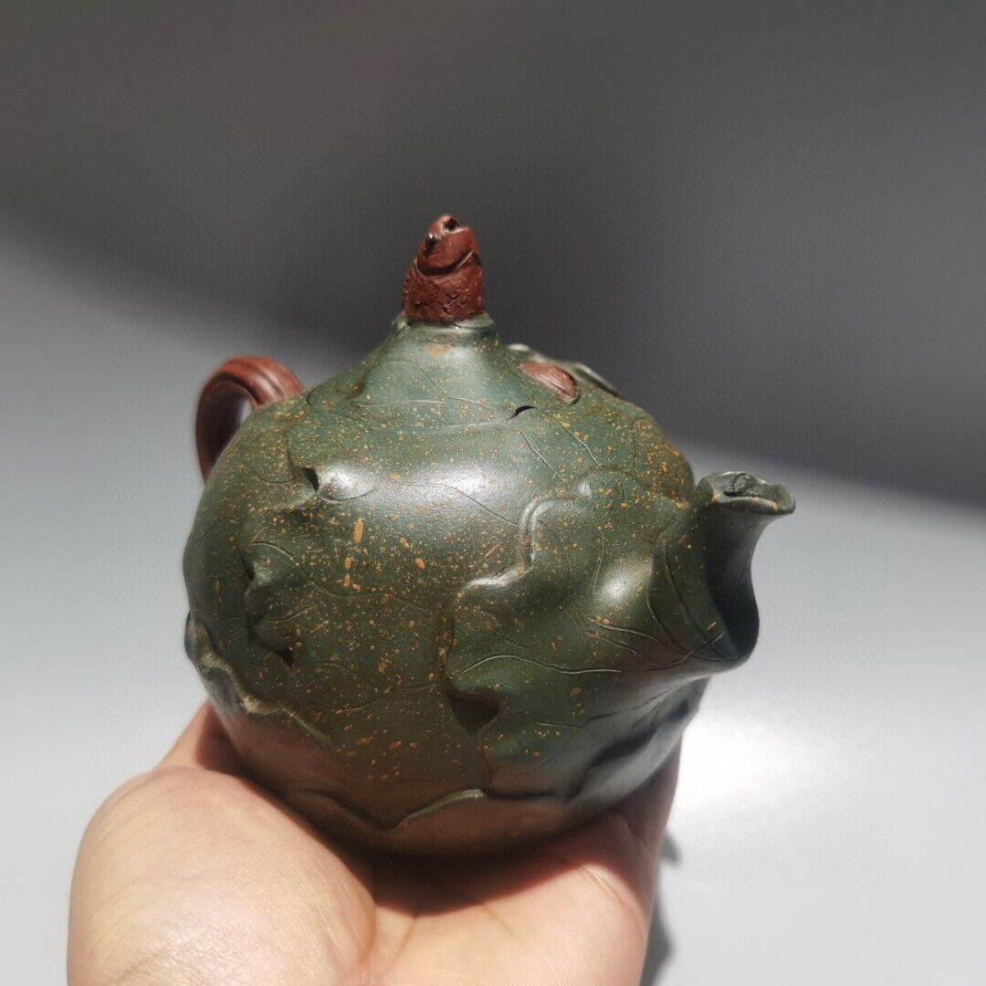 Vintage Chinese Yixing Purple Clay Teapot Zisha Ceremony Fashion Gift Teaware