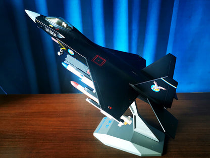 1:48 35CM AVIC China J-31 Stealth Fighter Plane Diecast Military Aircraft Model