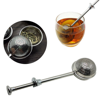 Stainless Steel Tea Infuser Leaf Strainer Herbal Mesh Loose Filter Diffuser New